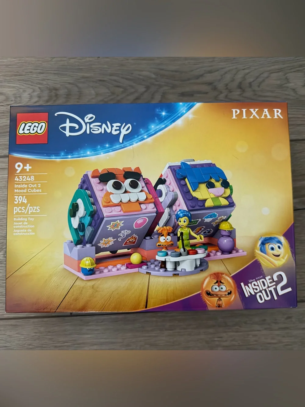 Lego Inside Out 2 Mood Cubes